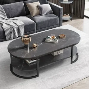 Coffee Table for Living Room Home Sofa Side Table Light Luxury Minimalist Modern Tea Table Small Coffee Table Compact Glass Tabl